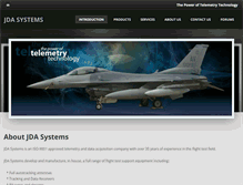 Tablet Screenshot of jda-tele.com